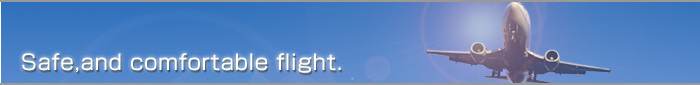 Safe, and comfortable flight.